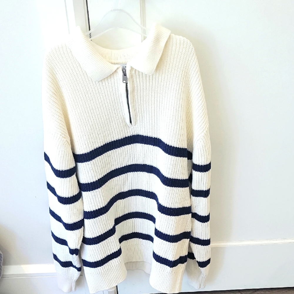 Zara Cream Knit Sweater